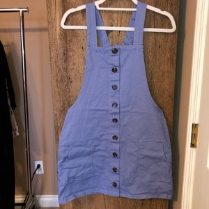 Blue overalls